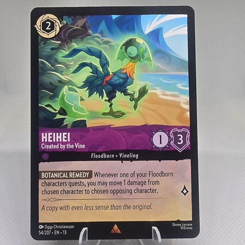 Disney Lorcana Heihei 54 Attack of the Vine